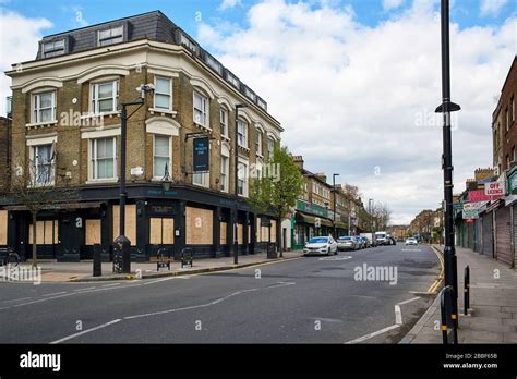 Shop from Crisis, Finsbury Park, 19 Stroud Green Rd in London .